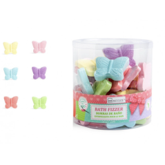 boule de bain papillon