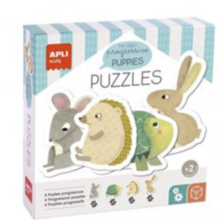 Mes premiers chiots - puzzle - APLI