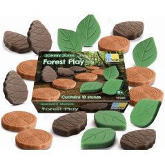 Pierres de décor – Jeu en forêt 18 pièces