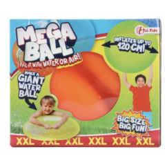 Puffer Mega Ball :Boule Gonflable De 120 Cm, Remplie D'air Ou D'eau