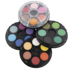 Carrousel aquarelle Creative - 24 couleurs