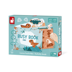 DINO - BUSY BOOK DINO FR/EN - Janod