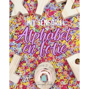 Mix sensoriel - Alphabet en folie   - 1L
