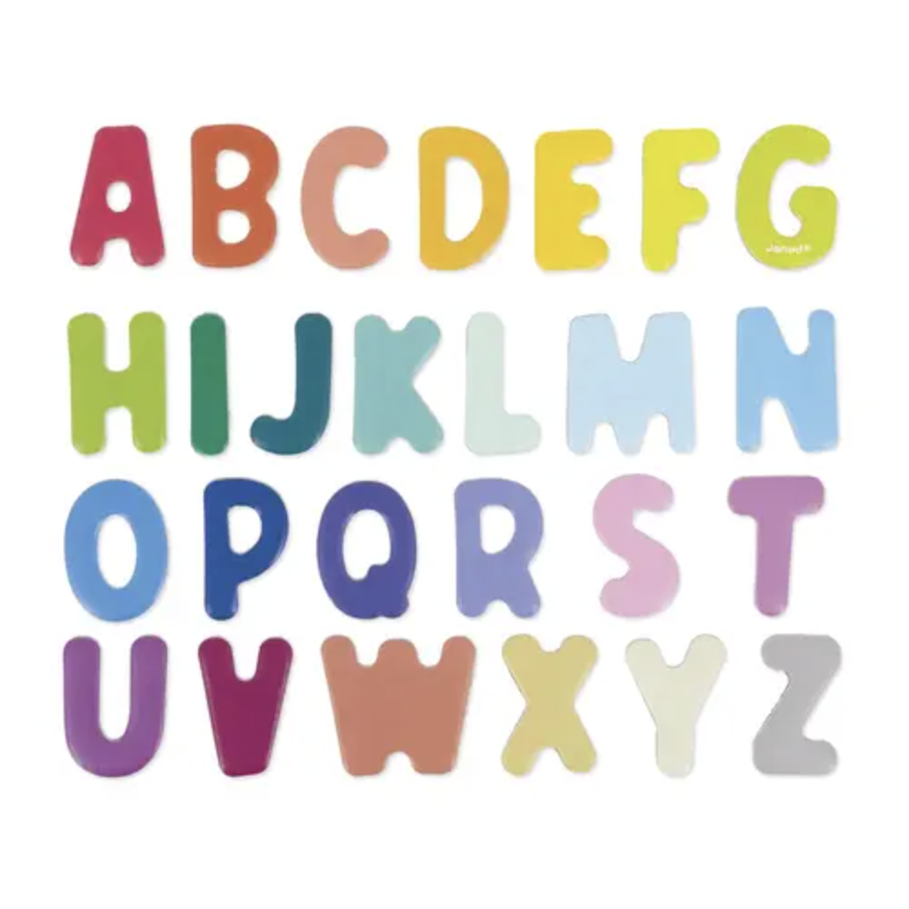 ALPHABET MAGNETIQUE 52 PIECES - Janod