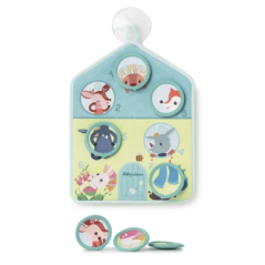 PANNEAU DE BAIN - JE ME LAVE - LILLIPUTIENS