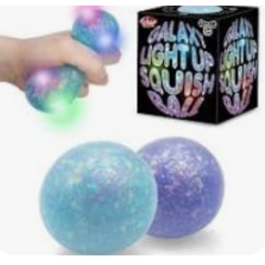 Balle anti-stress clignotante