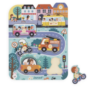 PUZZLE DANS LA VILLE - Janod