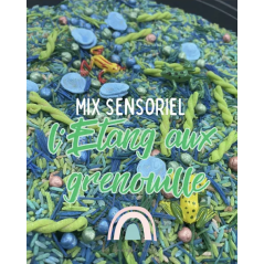 Mix sensoriel - L'étang aux grenouilles   - 1L