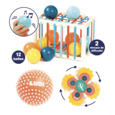 Jeu d'éveil Ludi - Coffret Multi-Jeux