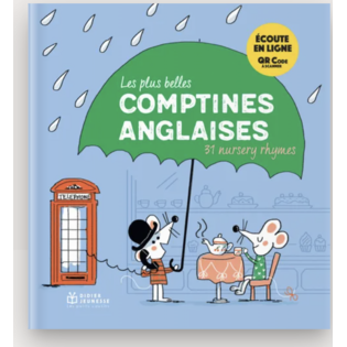 Les plus belles comptines anglaises, livre musical