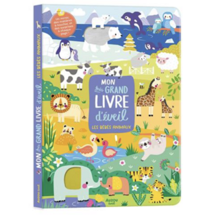 Mon très grand livre d'éveil - Les bébés animaux - AUZOU