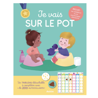 JE VAIS SUR LE POT -  AUZOU