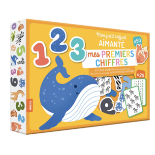 MON PETIT COFFRET AIMANTÉ - MES PREMIERS CHIFFRES - AUZOU