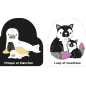 MON PREMIER LIVRE POUSSETTE EN NOIR ET BLANC - BÉBÉS ANIMAUX - AUZOU