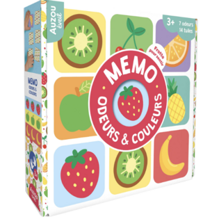 MEMO - ODEURS ET COULEURS - AUZOU