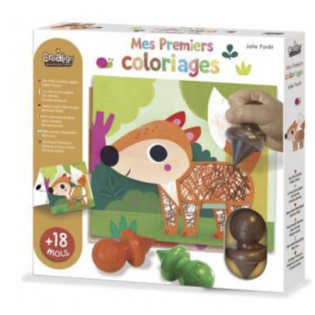 Mes Premiers Coloriages Jolie Forêt - CréaLign