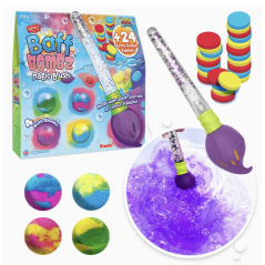 Zimpli - Pinceau de bain + 24 couleurs extra