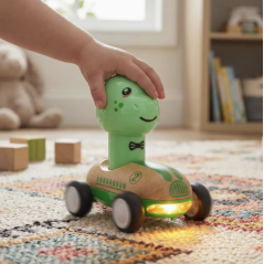 ROUTOUDOU :  PRESS & GO LE DINO