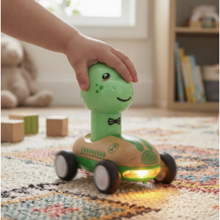 ROUTOUDOU :  PRESS & GO LE DINO
