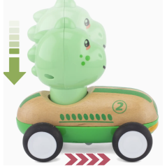 ROUTOUDOU :  PRESS & GO LE DINO