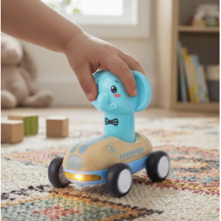 ROUTOUDOU :  PRESS & GO L'ÉLÉPHANT