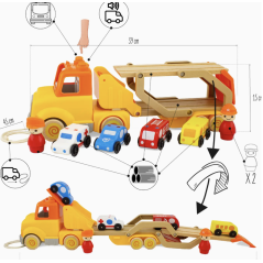 ROUTOUDOU :  CAMION PORTE VOITURE