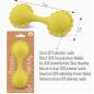 SILICONE : MARACADOU JAUNE