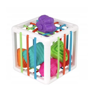 Playgro – First Fun Shape Sorter – Boîte à formes sensorielle