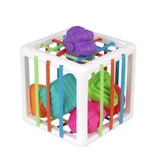 Playgro – First Fun Shape Sorter – Boîte à formes sensorielle