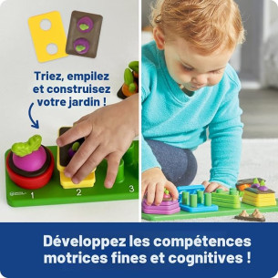 Learning Resources – Stacking Shapes Garden – Jardin des formes à empiler