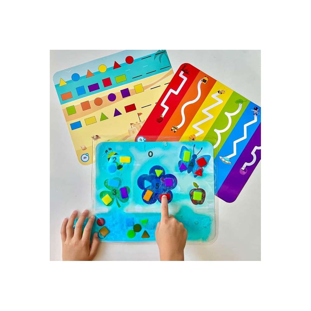 hand2mind – Colors & Shapes Sensory Pad – Tapis sensoriel couleurs et formes
