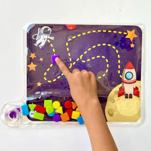 hand2mind – Colors & Shapes Sensory Pad – Tapis sensoriel couleurs et formes