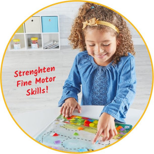 hand2mind – Colors & Shapes Sensory Pad – Tapis sensoriel couleurs et formes