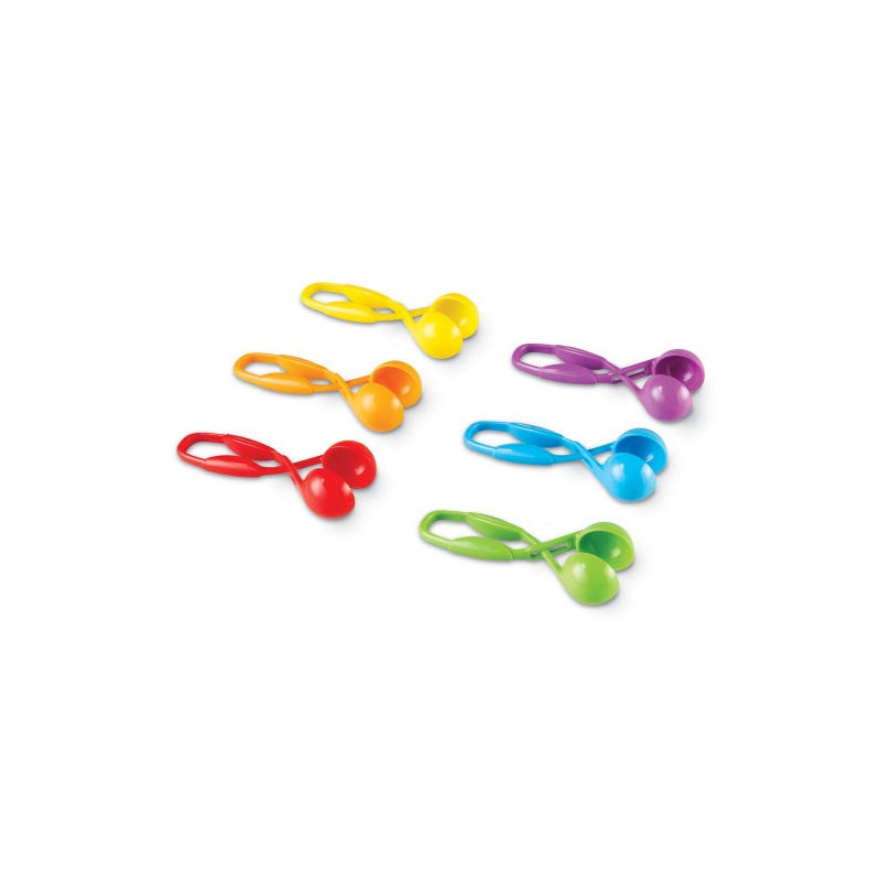 3 Pinces En Silicone Pour Enfants Inspire My Play - Développement Motricité Fine - Jeu Sensoriel Et éducatif