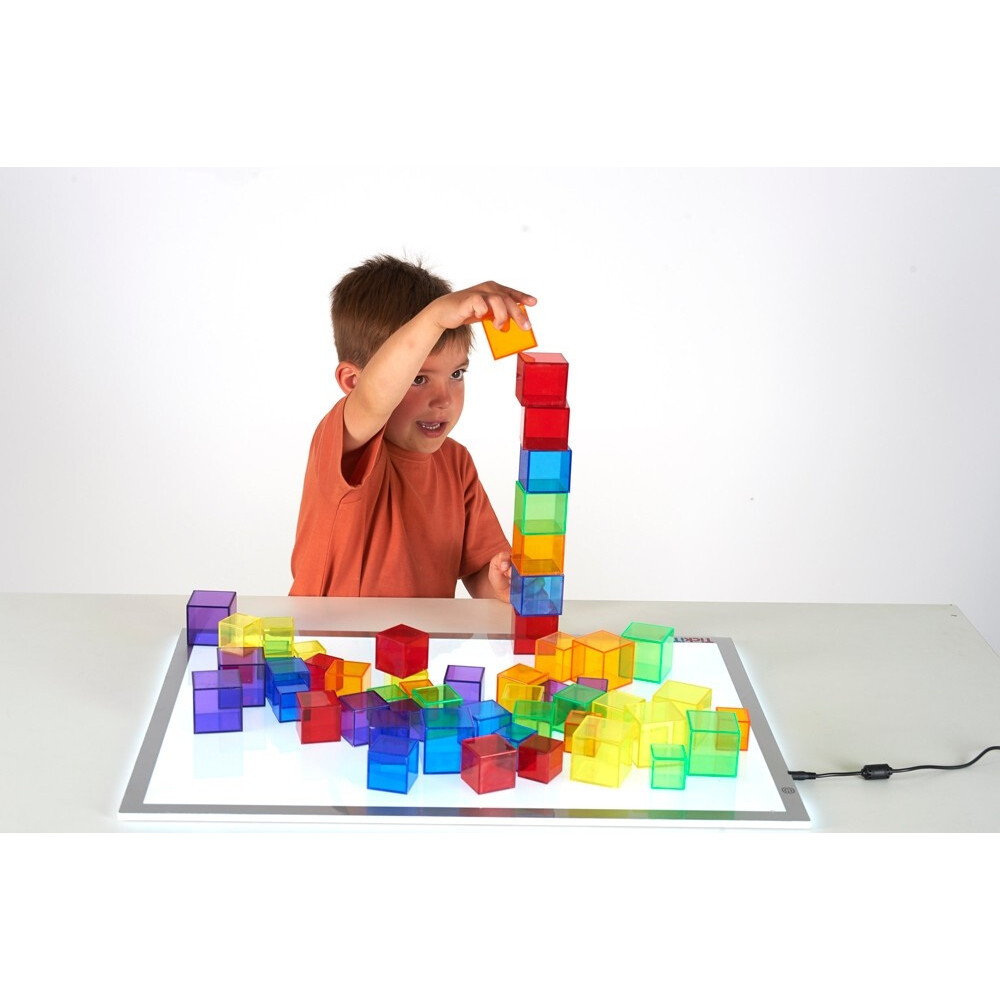Ensemble de cubes translucides - 54 pièces