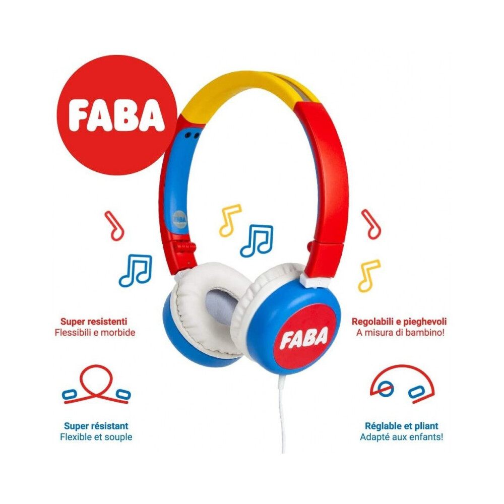 FABA Casque audio multicolore