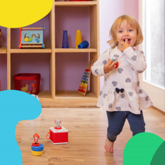 FABA  Figurine musicale Pingouin - Chants de noël