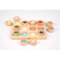 Toucher - Jeu reconnaissance tactile - pot - TICKIT