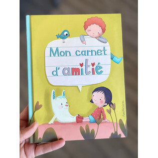Carnet d'amitié - vert