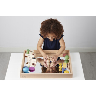 Plateau Miroir en bois