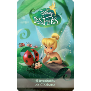 Carte - Les Fées : 5 aventures de Clochette - Yoto