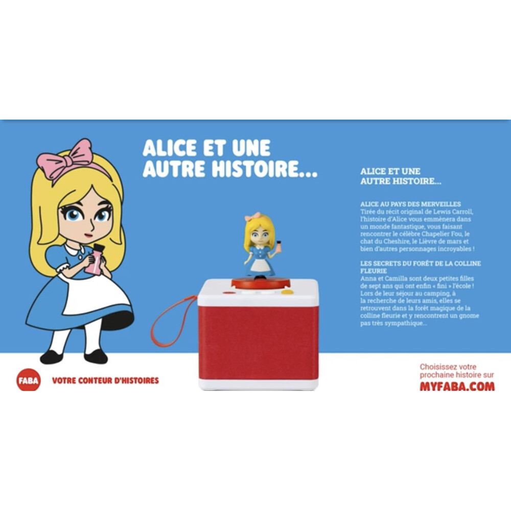 FABA figurine - ALICE ET UNE AUTRE HISTOIRE