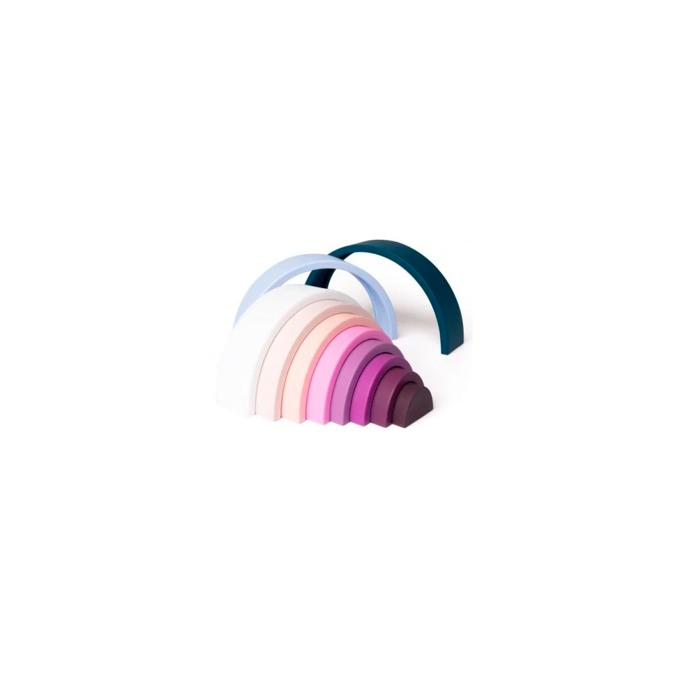 Arc en ciel - grand modèle dégradé de violet